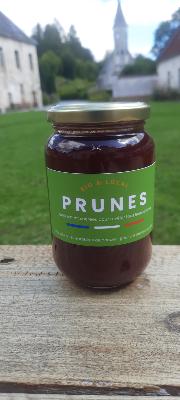 Confiture prunes bio